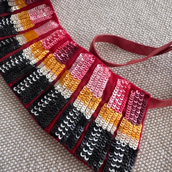 Rachel Antonoff beaded lipstick Collar - Picture 3 of 10